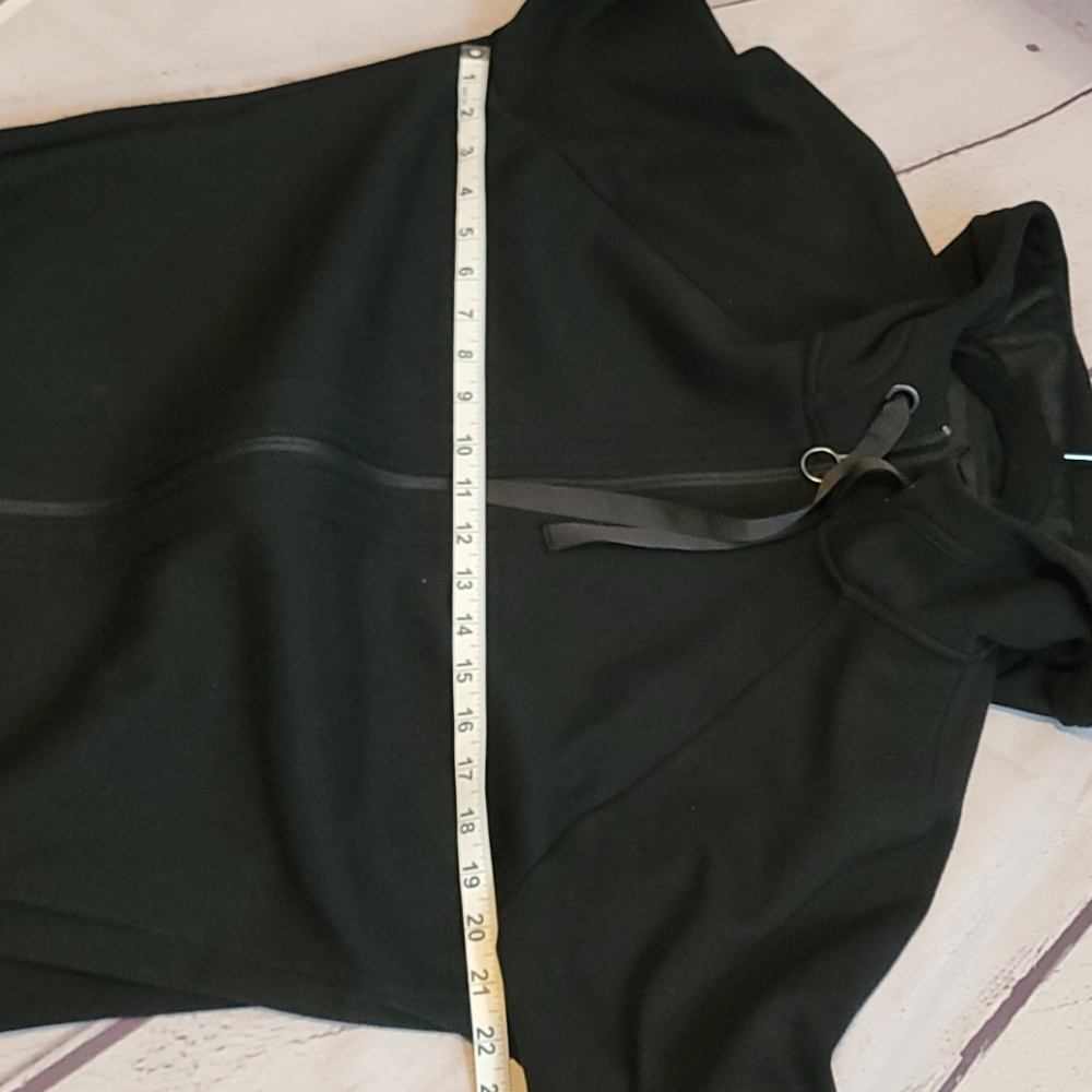 Athleta long black sweatshirt/jacket M - Picture 13 of 13